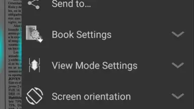 Screenshot von EBookDroid 2
