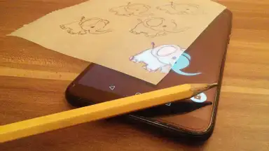 Screenshot von Tracing Paper Sketching 1