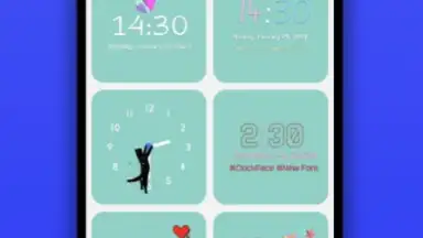 Screenshot von Samsung Watch ClockFace 4