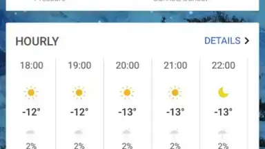 Screenshot von Apex Weather 6