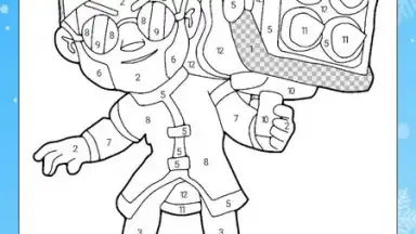 Screenshot von Coloring Brawl Stars 5