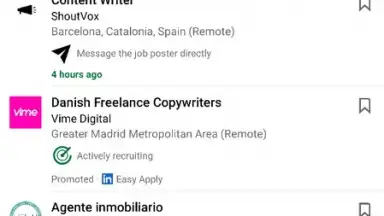 Screenshot von LinkedIn 6