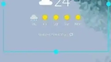 Screenshot von Samsung Weather 1
