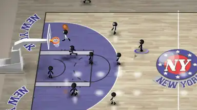 Screenshot von Stickman Basketball 1