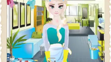 Screenshot von Gina-House Cleaning Games 2