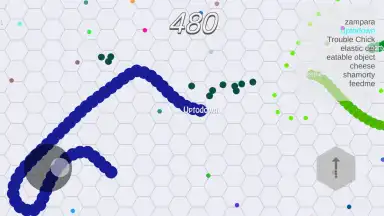 Screenshot von Snake.io 9