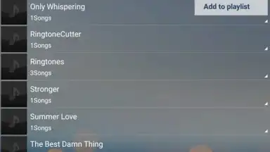 Screenshot von Music Player 12