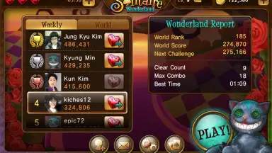 Screenshot von Solitaire Wonderland 13
