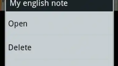 Screenshot von NotePid 6