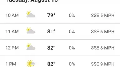 Screenshot von The Weather Channel 1