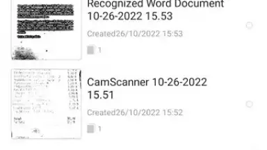 Screenshot von CamScanner 3