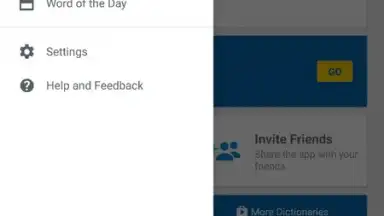 Screenshot von Oxford Dictionary 10
