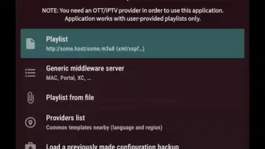 Screenshot von OTT Navigator 5