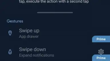 Screenshot von Nova Launcher 11