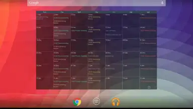Screenshot von Touch Calendar Free 2