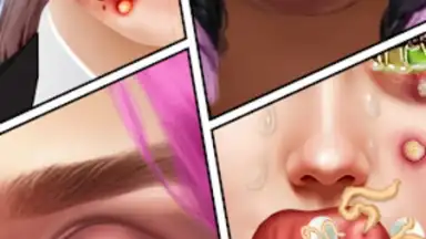Screenshot von ASMR Doctor Makeup Salon games 6