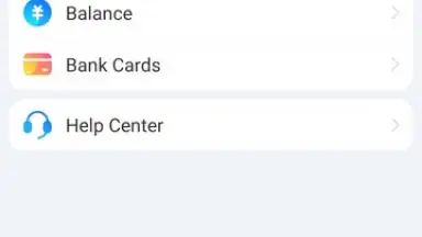 Screenshot von Alipay 13
