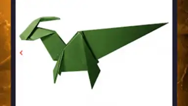 Screenshot von Origami dinosaurs paper shapes 13