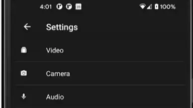 Screenshot von DroidCam OBS 2