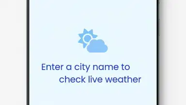 Screenshot von live weather checker 4