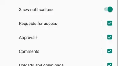 Screenshot von Google Drive 3