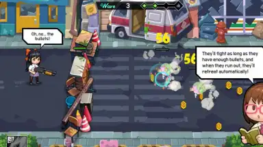 Screenshot von Girl's War Z 4