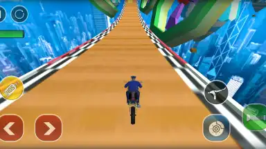 Screenshot von Police Bike Stunts Games 9