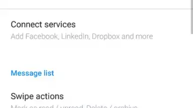 Screenshot von Yahoo Mail Go 6