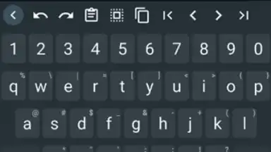Screenshot von HeliBoard 6