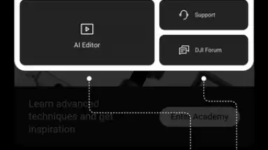 Screenshot von DJI Mimo 15