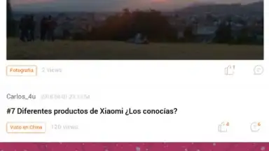 Screenshot von Xiaomi Community 10