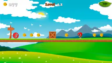 Screenshot von Red Ball 1 6