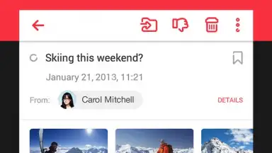 Screenshot von myMail 4