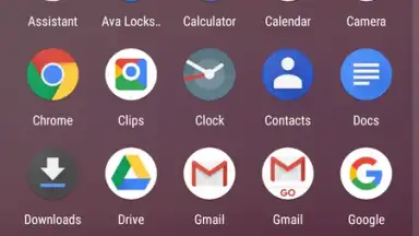 Screenshot von Google Icons 1