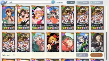 Screenshot von Touhou LostWord 8