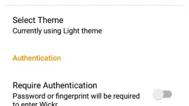 Screenshot von Wickr Me 6