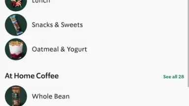 Screenshot von Starbucks 19