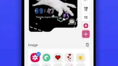 Screenshot von Samsung Watch ClockFace 2