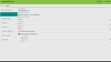 Screenshot von OpenVPN Client Free 15