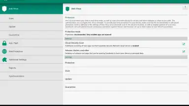 Screenshot von Kaspersky Endpoint Security 6