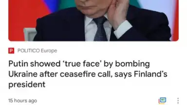 Screenshot von Google News 8