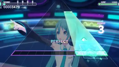 Screenshot von Hatsune Miku: Colorful Stage! 1