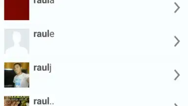 Screenshot von KeeChat 2