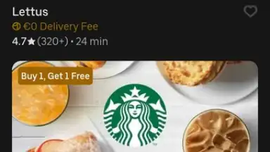 Screenshot von Uber Eats 9