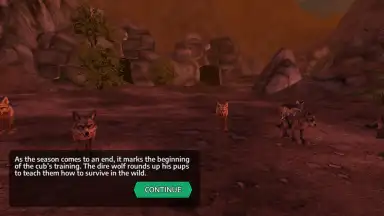 Screenshot von Wolf Tales: Home & Heart 2