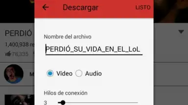 Screenshot von VidTube 5