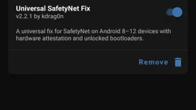 Screenshot von Magisk Manager 7