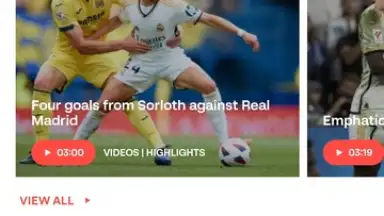 Screenshot von LALIGA Official App 14