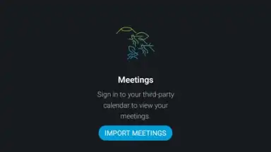 Screenshot von WebEx Meetings 3
