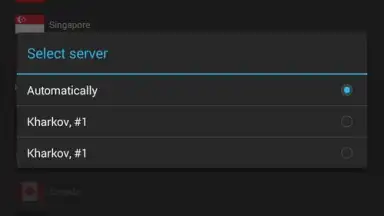 Screenshot von Hideman VPN 1